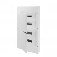 Tablou de Distributie Montaj Aparent - Pre-Aranjat Pentru Bloc Terminal - Usa Alb Opac - (18X4) 72 Module IP40 Gewiss GW40073 Tablou de Distributie Montaj Aparent - Pre-Aranjat Pentru Bloc Terminal - Usa Alb Opac - (18X4) 72 Module IP40 Gewiss GW40073