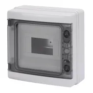 Carcasa Tablou Distributie Montaj aparent Pre-Aranjata Pentru Blocul De Borne - 8 Module IP65 Gewiss GW40102 Carcasa Tablou Distributie Montaj aparent Pre-Aranjata Pentru Blocul De Borne - 8 Module IP65 Gewiss GW40102