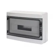 Carcasa Tablou Distributie Montaj aparent Pre-Aranjata Pentru Blocul De Borne - 18 Module IP65 Gewiss GW40106 Carcasa Tablou Distributie Montaj aparent Pre-Aranjata Pentru Blocul De Borne - 18 Module IP65 Gewiss GW40106