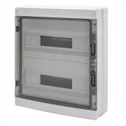 Tablou De Distributie Montaj Aparent Cu Panouri Cu Fereastra Si Cadru Extractibil - Pre-Aranjat Pentru Regleta De Borne - (18X2) 36 Module IP65 Gewiss GW40107 Tablou De Distributie Montaj Aparent Cu Panouri Cu Fereastra Si Cadru Extractibil - Pre-Aranjat Pentru Regleta De Borne - (18X2) 36 Module IP65 Gewiss GW40107