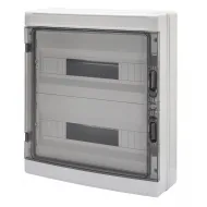 Tablou Distributie cu Montaj Aparent (18X2) 36 Module IP65 Cu Regleta De Borne Gewiss GW40117 Tablou Distributie cu Montaj Aparent (18X2) 36 Module IP65 Cu Regleta De Borne Gewiss GW40117
