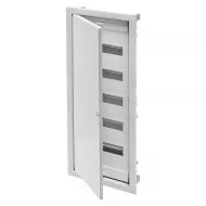 Carcasa Tablou Incastrat in Pereti Din Zidarie 60 Module - Cu Usa Alb Opac Si Cadru Metalic - IP40 Gewiss GW40155N Carcasa Tablou Incastrat in Pereti Din Zidarie 60 Module - Cu Usa Alb Opac Si Cadru Metalic - IP40 Gewiss GW40155N