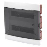 Carcasa Tablou Decorativa - Cu Montaj Incastrat - Pre-Aranjata Pentru Regletele De Borne Ale Carcasei - 330X338X28 - Alb - 24 +2 (12X2) Module Gewiss GW40233TB