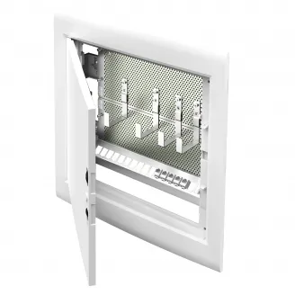 Capac frontal Multimedia cadru interior și accesorii 36 module DIN Compacta Gewiss GW40390C
