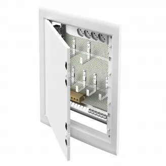 Capac frontal Multimedia interior și accesorii 54 module DIN Full Gewiss GW40390F Capac frontal Multimedia interior și accesorii 54 module DIN Full Gewiss GW40390F