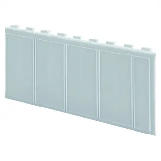Capac Module Din Plastic Pentru Carcase - Gri Ral7035 Gewiss GW40423