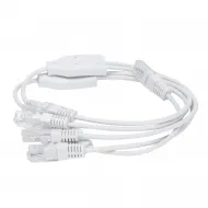 Cordone Tel.Quadruplo 1 In Rj45/4 Out Gewiss GW40597
