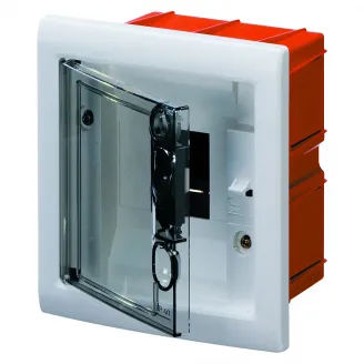 Tablou de distributie montaj Incastrat cu Usa Transparenta Fumurie 4 Module IP40 Gewiss GW40602