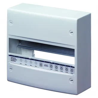 Carcasa Standard Franceza - Montare Pe Suprafata - Fara Usa - Cu Regleta De Borne - 13 Module - IP30 Ral9016 Gewiss GW40501 Carcasa Standard Franceza - Montare Pe Suprafata - Fara Usa - Cu Regleta De Borne - 13 Module - IP30 Ral9016 Gewiss GW40501
