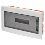 Tablou de distributie montaj Incastrat cu Usa Transparenta Fumurie 18 Module IP40 Gewiss GW40608 Tablou de distributie montaj Incastrat cu Usa Transparenta Fumurie 18 Module IP40 Gewiss GW40608