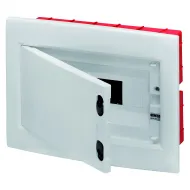 Tablou De Distributie cu Montaj Incastrat La Nivel - Cu Usa Alb Opac - 8 Module IP40 Gewiss GW40884 Tablou De Distributie cu Montaj Incastrat La Nivel - Cu Usa Alb Opac - 8 Module IP40 Gewiss GW40884