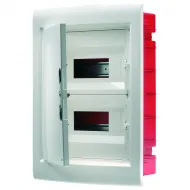 Tablou De Distributie - Panou Cu Fereastra Si Cadru Extractibil - Usa Alb Opac - Bloc De Borne N (3X16)+(11X10) E (3X16)+(11X10) - 24 Module (12X2) IP40 Gewiss GW40886BS Tablou De Distributie - Panou Cu Fereastra Si Cadru Extractibil - Usa Alb Opac - Bloc De Borne N (3X16)+(11X10) E (3X16)+(11X10) - 24 Module (12X2) IP40 Gewiss GW40886BS