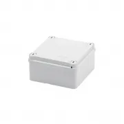 Cutie De Jonctiune Doza Cu Capac De Fixare Rapida IP55 Dimensiuni Interne 100X100X50 Pereti Netezi Gri Ral 7035 Gewiss GW44234 Cutie De Jonctiune Doza Cu Capac De Fixare Rapida IP55 Dimensiuni Interne 100X100X50 Pereti Netezi Gri Ral 7035 Gewiss GW44234