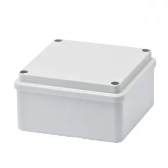 Cutie De Jonctiune Doza Cu Capac Simplu Insurubat IP56 Dimensiuni Interne 100X100X50 Pereti Netezi Gwt 960ºc Gri Ral 7035 Gewiss GW44274 Cutie De Jonctiune Doza Cu Capac Simplu Insurubat IP56 Dimensiuni Interne 100X100X50 Pereti Netezi Gwt 960ºc Gri Ral 7035 Gewiss GW44274