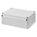 Cutie De Jonctiune Doza Cu Capac Simplu Insurubat IP56 Dimensiuni Interne 240X190X90 Pereti Netezi Gwt 960ºc Gri Ral 7035 Gewiss GW44278