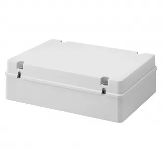 Cutie De Jonctiune Doza Cu Capac Simplu Insurubat IP56 Dimensiuni Interne 380X300X120 Pereti Netezi Gwt 960ºc Gri Ral 7035 Gewiss GW44280 Cutie De Jonctiune Doza Cu Capac Simplu Insurubat IP56 Dimensiuni Interne 380X300X120 Pereti Netezi Gwt 960ºc Gri Ral 7035 Gewiss GW44280