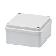 Cutie Pentru Jonctiuni Si Pentru EchIPamente Electrice Si Electronice Cu Capac Simplu Gol IP56 Dimensiuni Interne 100X100X50 Cu Pereti Netezi Gewiss GW44404