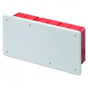 Cutie De Jonctiune Doza Si Conexiune Pentru Pereti Din Caramida Cu Sina Din Dimensiuni 294X152X75 Capac Alb Ral9016 Gewiss GW48007 Cutie De Jonctiune Doza Si Conexiune Pentru Pereti Din Caramida Cu Sina Din Dimensiuni 294X152X75 Capac Alb Ral9016 Gewiss GW48007
