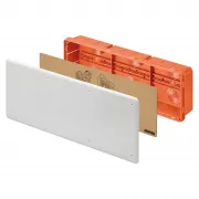 Cutie De Jonctiune Doza Si Conexiune Pentru Pereti Din Caramida Cu Sina Din Dimensiuni 480X160X75 Capac Alb Ral9016 Gewiss GW48009 Cutie De Jonctiune Doza Si Conexiune Pentru Pereti Din Caramida Cu Sina Din Dimensiuni 480X160X75 Capac Alb Ral9016 Gewiss GW48009