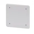 Capac Simplu Rezistent La Socuri De Inalta Rezistenta Pentru Cutiile De Perete Verzi Pt/Pt Din Si Pt Din 92X92 IP40 Alb Ral9016 Gewiss GW48013