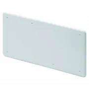 Capac Simplu Rezistent La Socuri De Inalta Rezistenta Pentru Cutiile De Perete Verzi Pt/Pt Din Si Pt Din 196X152 IP40 Alb Ral9016 Gewiss GW48017 Capac Simplu Rezistent La Socuri De Inalta Rezistenta Pentru Cutiile De Perete Verzi Pt/Pt Din Si Pt Din 196X152 IP40 Alb Ral9016 Gewiss GW48017