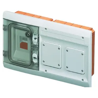 Combinatie Cu Montare La Nivel Placa Montata Pentru Dispozitive Modulare Si 2 Flanse 4 Module + IP55 Gri Ral7035 Gewiss GW48686 Combinatie Cu Montare La Nivel Placa Montata Pentru Dispozitive Modulare Si 2 Flanse 4 Module + IP55 Gri Ral7035 Gewiss GW48686