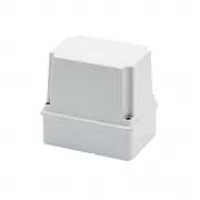 Cutie De Jonctiune Doza Cu Capac Adanc Insurubat IP56 Dimensiuni Interne 120X80X120 Pereti Netezi Gri Ral 7035 Gewiss GW44215 Cutie De Jonctiune Doza Cu Capac Adanc Insurubat IP56 Dimensiuni Interne 120X80X120 Pereti Netezi Gri Ral 7035 Gewiss GW44215