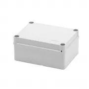 Cutie De Jonctiune Doza Cu Capac De Fixare Rapida IP55 Dimensiuni Interne 150X110X70 Pereti Netezi Gri Ral 7035 Gewiss GW44236
