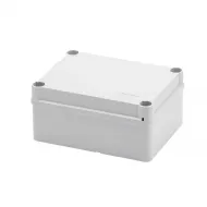 Cutie De Jonctiune Doza Cu Capac De Fixare Rapida IP55 Dimensiuni Interne 150X110X70 Pereti Netezi Gri Ral 7035 Gewiss GW44236