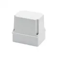 Cutie De Jonctiune Doza Cu Capac Adanc Insurubat IP56 Dimensiuni Interne 120X80X120 Pereti Netezi Gwt 960ºc Gri Ral 7035 Gewiss GW44255