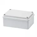 Cutie De Jonctiune Doza Cu Capac Simplu Insurubat IP56 Dimensiuni Interne 120X80X50 Pereti Netezi Gwt 960ºc Gri Ral 7035 Gewiss GW44275