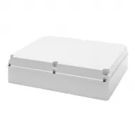 Cutie De Jonctiune Doza Cu Capac Simplu Insurubat IP56 Dimensiuni Interne 460X380X120 Pereti Netezi Gwt 960ºc Gri Ral 7035 Gewiss GW44281