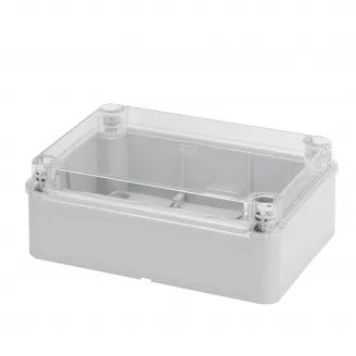 Cutie Pentru Jonctiuni Si Pentru EchIPamente Electrice Si Electronice Cu Capac Simplu Transparent IP56 Dimensiuni Interne 190X140X70 Cu Pereti Netezi Gewiss GW44427 Cutie Pentru Jonctiuni Si Pentru EchIPamente Electrice Si Electronice Cu Capac Simplu Transparent IP56 Dimensiuni Interne 190X140X70 Cu Pereti Netezi Gewiss GW44427