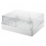 Cutie Pentru Jonctiuni Si Pentru EchIPamente Electrice Si Electronice Cu Capac Transparent Adanc IP56 Dimensiuni Interne 460X380X180 Cu Pereti Netezi Gewiss GW44441