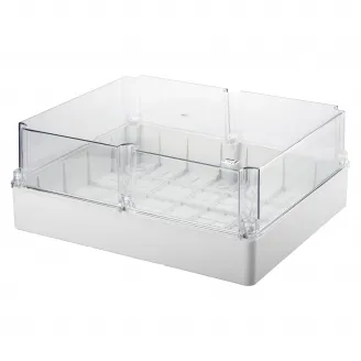 Cutie Pentru Jonctiuni Si Pentru EchIPamente Electrice Si Electronice Cu Capac Transparent Adanc IP56 Dimensiuni Interne 460X380X180 Cu Pereti Netezi Gewiss GW44441 Cutie Pentru Jonctiuni Si Pentru EchIPamente Electrice Si Electronice Cu Capac Transparent Adanc IP56 Dimensiuni Interne 460X380X180 Cu Pereti Netezi Gewiss GW44441