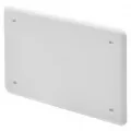 Capac Simplu Rezistent La Socuri De Inalta Rezistenta Pentru Cutiile De Perete Verzi Pt/Pt Din Si Pt Din 118X96 IP40 Alb Ral9016 Gewiss GW48014 Capac Simplu Rezistent La Socuri De Inalta Rezistenta Pentru Cutiile De Perete Verzi Pt/Pt Din Si Pt Din 118X96 IP40 Alb Ral9016 Gewiss GW48014