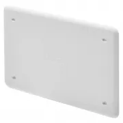 Capac Simplu Rezistent La Socuri De Inalta Rezistenta Pentru Cutiile De Perete Verzi Pt/Pt Din Si Pt Din 118X96 IP40 Alb Ral9016 Gewiss GW48014 Capac Simplu Rezistent La Socuri De Inalta Rezistenta Pentru Cutiile De Perete Verzi Pt/Pt Din Si Pt Din 118X96 IP40 Alb Ral9016 Gewiss GW48014