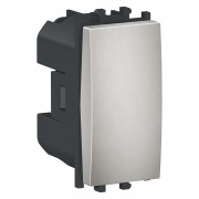 Intrerupator, 1M, argintiu, Schneider, Easy, Styl, LMR0100004