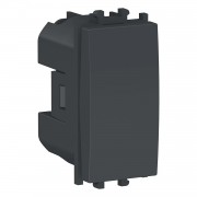 Intrerupator, 1M, negru, Schneider, Easy, Styl, LMR0100003