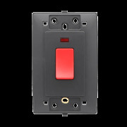 Intrerupator, Boiler, 45A, Antracit, Elmark, Lecce, 27024