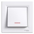 Intrerupator, Cu, Revenire, Cu, Indicator, Luminos, Fara, Surub, 10A, Alb, Schneider, Asfora, EPH1600121 Intrerupator, Cu, Revenire, Cu, Indicator, Luminos, Fara, Surub, 10A, Alb, Schneider, Asfora, EPH1600121