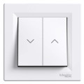 Intrerupator, Cu, Revenire, Jaluzele, Cu, Surub, Alb, Schneider, Asfora, EPH1300321 Intrerupator, Cu, Revenire, Jaluzele, Cu, Surub, Alb, Schneider, Asfora, EPH1300321