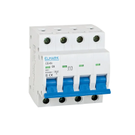 Siguranta electrica automata Elmark 64N 2A 4P Curba C 41402N,