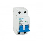 Siguranta electrica automata Elmark 6kA 2P 50A Curba B omega 41650NO, Siguranta electrica automata Elmark 6kA 2P 50A Curba B omega 41650NO,