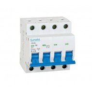 Siguranta electrica automata Elmark 6kA 4P 2A Curba B omega 41802NO,
