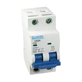 Siguranta electrica automata Elmark 6KA C62N 50A Curba С 41250, Siguranta electrica automata Elmark 6KA C62N 50A Curba С 41250,
