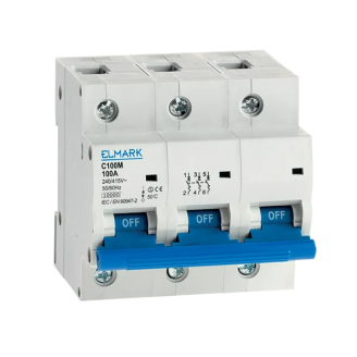 Siguranta electrica automata Elmark C100M 3P 80A Curba С 41380,