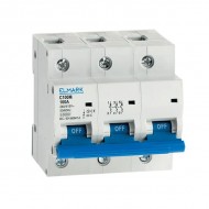 Siguranta electrica automata Elmark MCB C100M 10kA 3P 80A Curba C OLD DESIGN 41380O, Siguranta electrica automata Elmark MCB C100M 10kA 3P 80A Curba C OLD DESIGN 41380O,