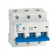 Siguranta electrica automata Elmark MCB C100M 10kA 3P 80A Curba D OLD DESIGN 41381O,