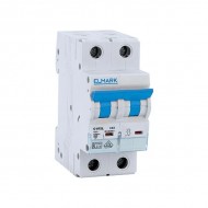 Siguranta electrica automata Elmark MCB C102L 40A 2P Curba C color handle 41211C,